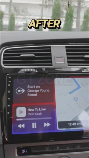Volkswagen Golf Mk7 2013 Wireless Apple Carplay & Android Auto Car Stereo Upgrade