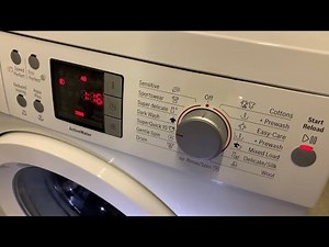 Bosch Exxcel 7 WAQ28460GB - Dark Wash 40°