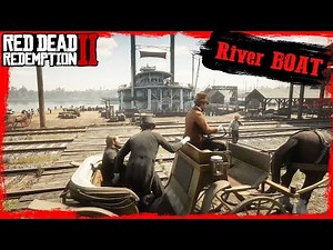 RDR2 River BOAT mission A fine night at Debauchery Gameplay