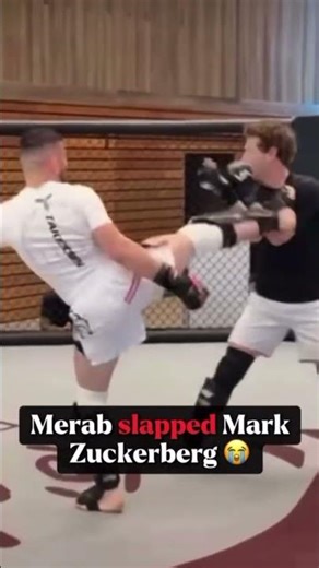 Merab slapped Mark Zuckerberg in the face after getting taken down