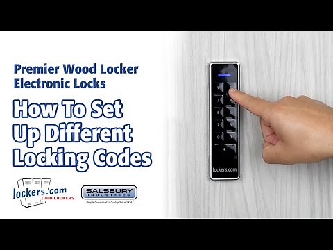 Lockers.com | How to Set Up Different Locking Codes