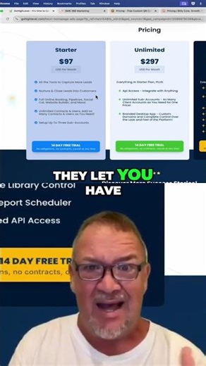 HighLevel: Starter Plan Secrets for Small Businesses #shorts