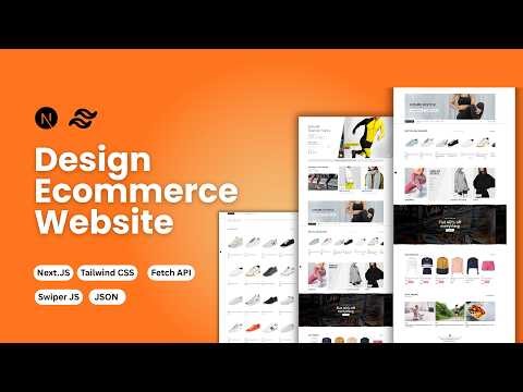 How to Design Stunning Ecommerce Website in Next.JS | Next.Js Tutorial