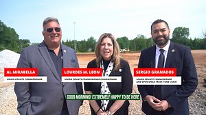 Exciting things are coming to Union County! This new turf baseball and soccer field—located on the Union County Vo-Tech campus—will soon be a public park open to all residents. Thanks to Union County Commissioner Chairwoman Lourdes Leon, Union County Commissioner Sergio Granados, Commissioner Al Mirabella and the rest of our County Commissioner Board, this park is being built with the goal of expanding access to high-quality recreational spaces. This project continues to reflect our County’s com