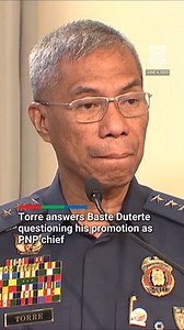 1.6M views · 10K reactions | Torre answers Baste Duterte questioning his promotion as PNP chief | ABS-CBN News | Facebook