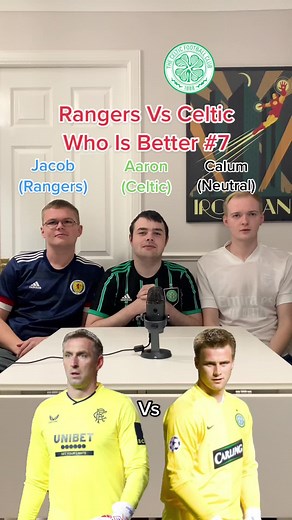 Shagger Vs The Holy Goalie. Who Was The Better Number 1 For Their Team? #football #celtic #oldfirm #glasgowderby #scotlandtiktok #scottishfootball #mcgregor #boruc