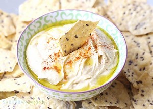Easy Homemade Hummus in the Blender - Suburban Simplicity