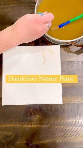 1.9K views · 12 reactions | Dandelion Nature Painting  This is...
