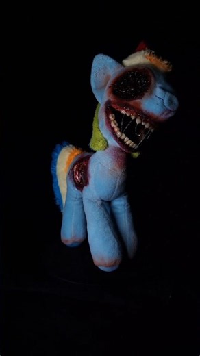 Let's turn Rainbow Dash into a cutie #rainbowdash #mylittleponyinfection #mlp #darkart #creepypasta