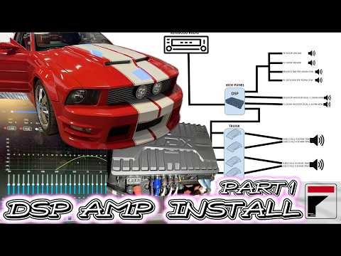 Mustang GT Had TERRIBLE Sound! | Complete DB Drive DSP Amplifier & speakers Installation (PART1)