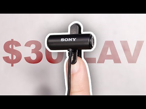 Sony ECM-LV1 Lav Mic Review & Test (vs. BY-M1, MVL, Go Mic)