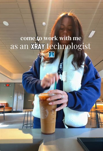 come to work with me as an XRAY technologist 🩻🫶🏼💗🧋 TGIIFFF FRIENNDDSSSS #xraytech #radtech #xray #radtechstudent #xraystudent @Starbucks @Sok-It