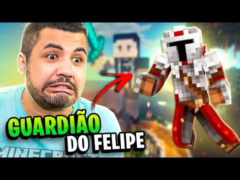 ENCONTRAMOS O GUARDIÃO DA ESTÁTUA DO FELIPE NETO - MINECRAFT #33