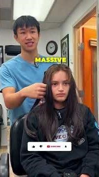 He wanted a buzzcut for his crush… he had NO idea what was coming 😭🔥#Buzzcut #Comedy #Funny