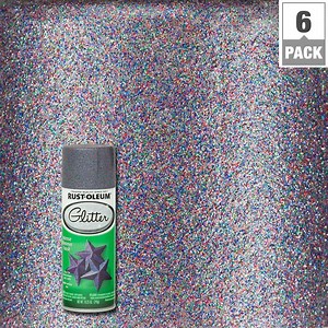 Reviews for Rust-Oleum Specialty 10.25 oz. Purple Glitter Spray Paint (6-Pack) | Pg 1 - The Home Depot