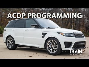 RANGE ROVER SPORT 2017 SPARE REMOTE KEY PROGRAMMING USING ACDP | STEP BY STEP GUIDE