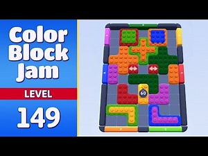 Color Block Jam Level 149 | Every Puzzle Solved! 🎯
