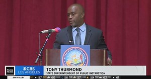Tony Thurmond sworn in for 2nd term as state education leader