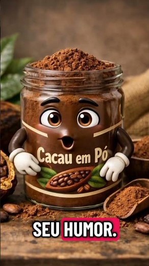 Beneficios do cacau em pó!#cacauempo #alimentacaosaudavel