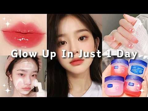 How to glow up in 1 Day| 100% working✨