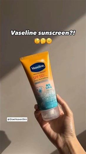 Vaseline SPF 50+ Sunscreen | Worth It or Not?