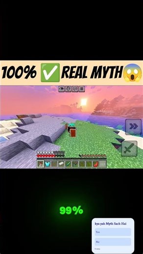 “Minecraft Myths That Actually Work 😱 #minecraft #minecraftshorts #minecraftmyths #gaming