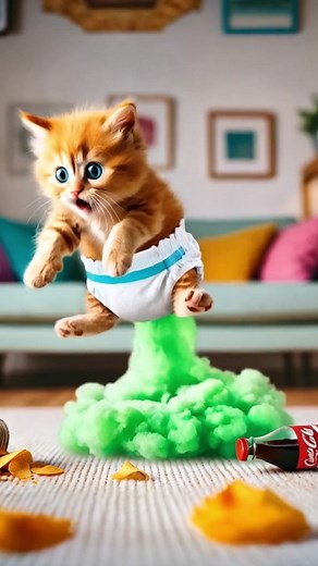 Kitten Fart Adventures: A Hilarious Cartoon Story