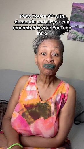 GloZell L. Green on Instagram: "POV: You’re 90 with dementia and all you can remember is your YouTube intro #glozell #youtube #youtuber #ogyoutube #ogyoutuber #isyouokay #agedfilter #fyp"