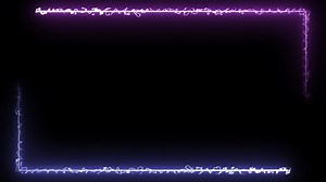 Fluorescent background of neon pink and blue flaming square box - looped | Premium Stock Video Footage