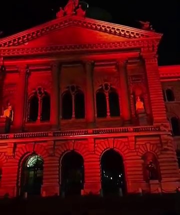 ✨ Rendez-vous Bundesplatz 2025 | Magical Light Show in Bern Switzerland | PJMOON