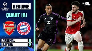 Résumé : Arsenal 2-2 Bayern Munich - Ligue des champions (quart de finale aller)