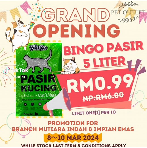 New Branch Opening in Impian Emas and Mutiara Indah Area on 8 Mar 2024!