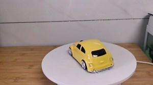 Car Mouse for Computer, Cool and Cute Car-Shaped Mouse, Wireless 2.4Ghz Optical Mice for Laptop PC Mac (Yellow)