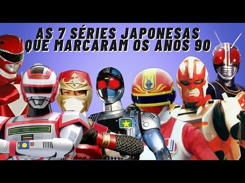AS 7 SÉRIES JAPONESAS QUE MARCARAM OS ANOS 90