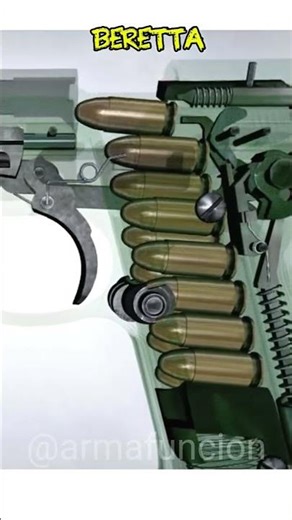 Beretta 92FS — Italian Legend 🇮🇹 | The Iconic 9mm? 💥✨ #usa #gunhistory