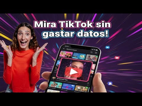 Mira TikTok sin gastar datos