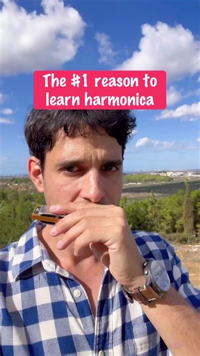 ‏#1 Reason to Learn Harmonica #harmonica
