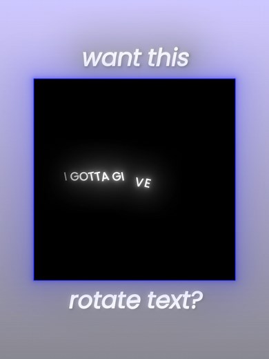 Rotate Text Effects in After Effects Tutorial
