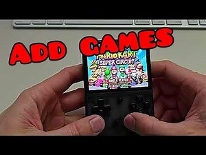 Anbernic - How to add games Roms for Emulator RG35XX plus