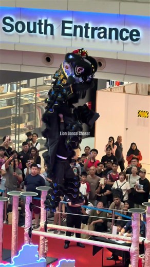狮王还珠 天降神龙 Lion King Returns Dragon Pearl | 2026 Genting Cup | #shorts #liondance