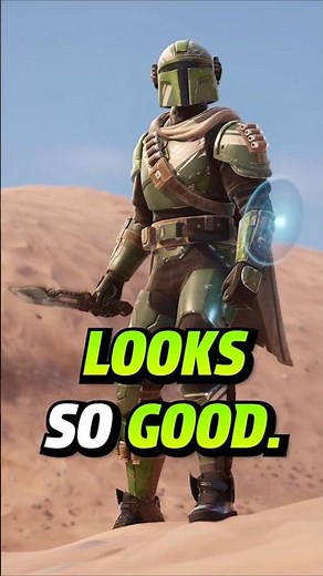 The NEW FORTNITE MANDALORIAN Skin is AWESOME!