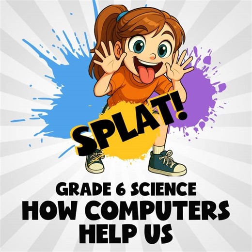How Computers Help Us SPLAT! Science Game - No Prep Grade 6 Review