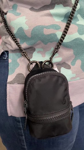 LULULEMON Nano Backpack Keychain Ideas and Hacks