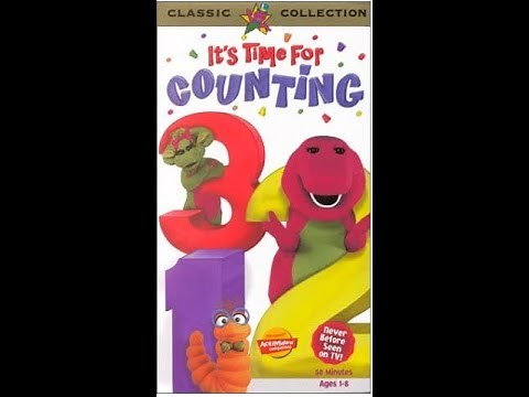 Barney: It’s Time for Counting 1998 VHS
