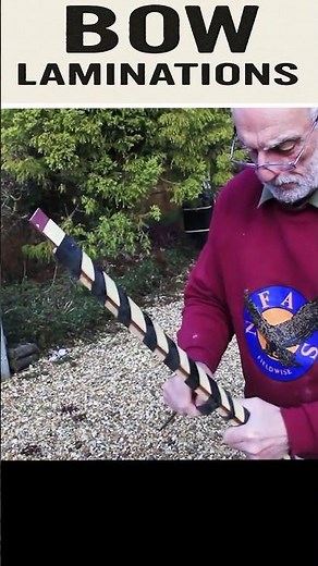 Gluing laminations on a former - How to make a Longbow part 5