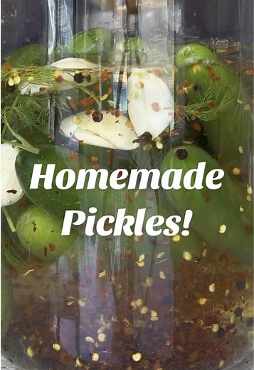 Whole Dill Pickles: Crunchy Refrigerator Recipe