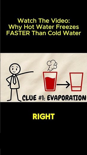Why HOT Water Freezes FASTER 🤯 (The Science)