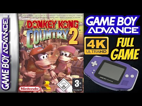 Donkey Kong Country 2 [GBA] 102% Longplay Walkthrough Playthrough Full Movie Game [4K60ᶠᵖˢ UHD🔴]