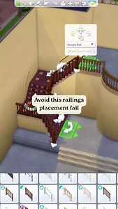 EA please: double slider. One for each side railing when both rails are enabled. Not just a toggle on and off... I want to customise both sides to avoid this clipping! | BoozleSims