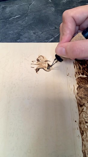 Some more work on the cheetah wood burning from Monday. I was only able to work on it for an hour while my daughter was in school, since it’s her Christmas present and she can’t see it. Can’t wait to do more on it! Getting to the fun part now! #pyrography #woodburning #cheetah #artwork #christmasgift #wildlife #animalart #jungle #spokane #smallbusiness | Stormy Dee Pyrography
